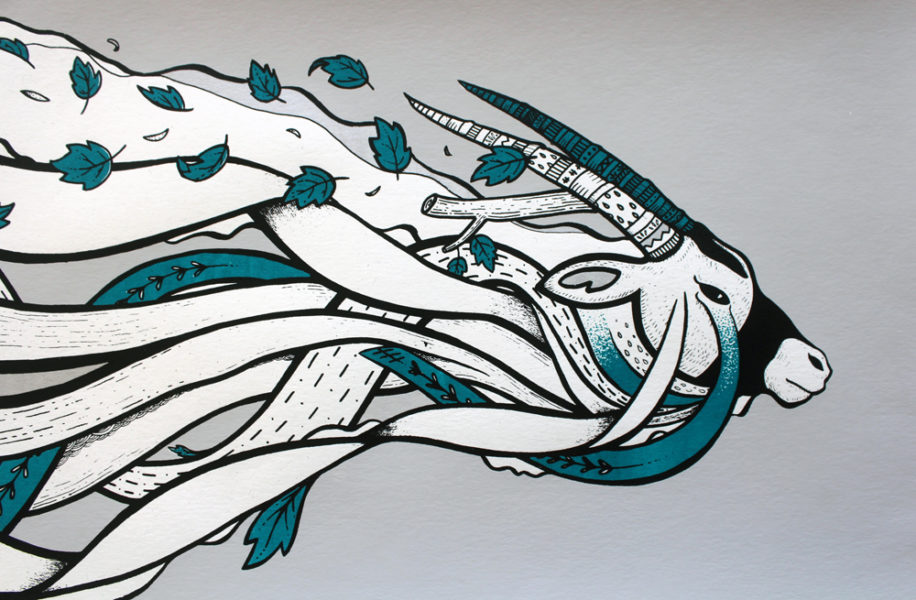 the-oscian-oryx-serigraphie